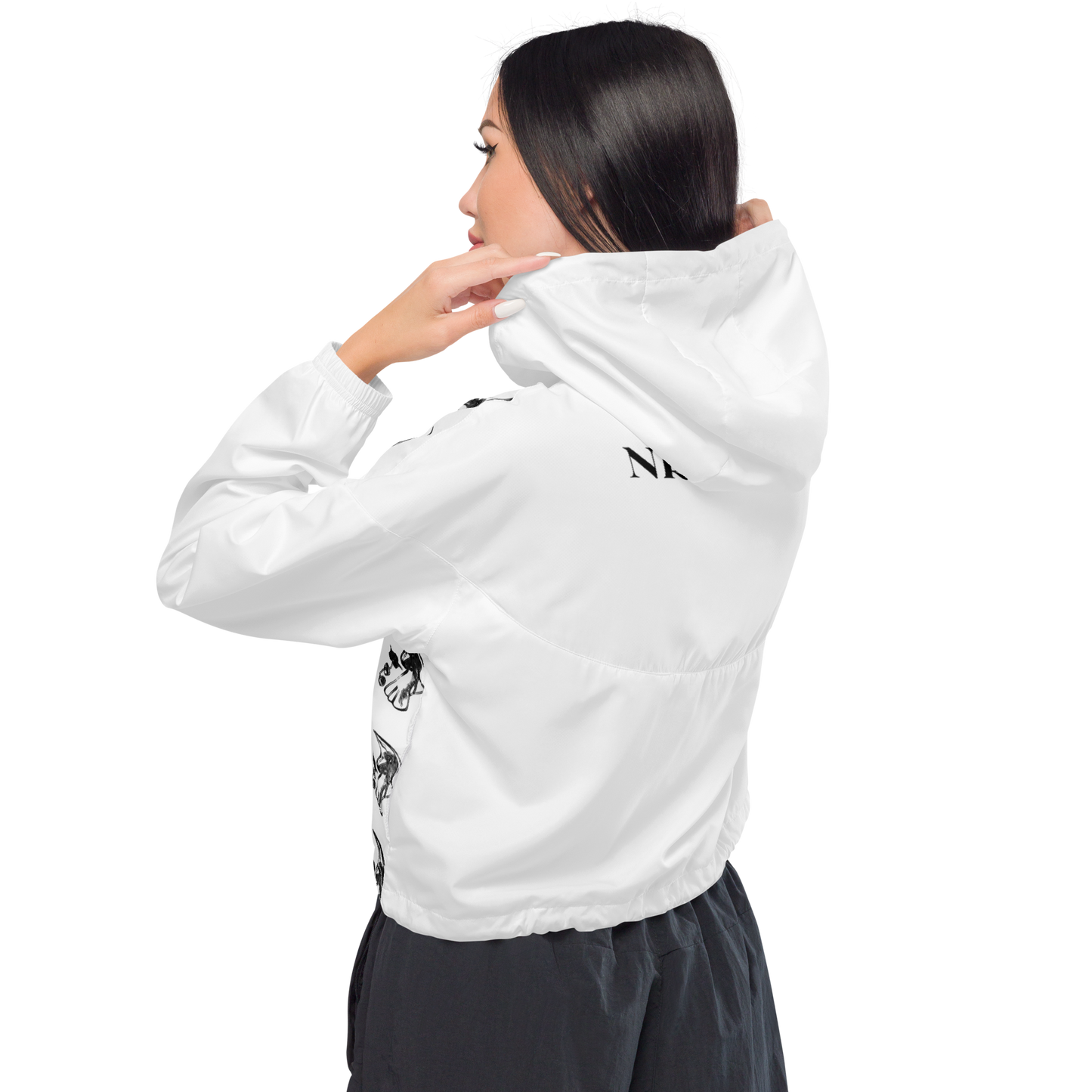 Essy D3. Women’s Cropped Windbreaker