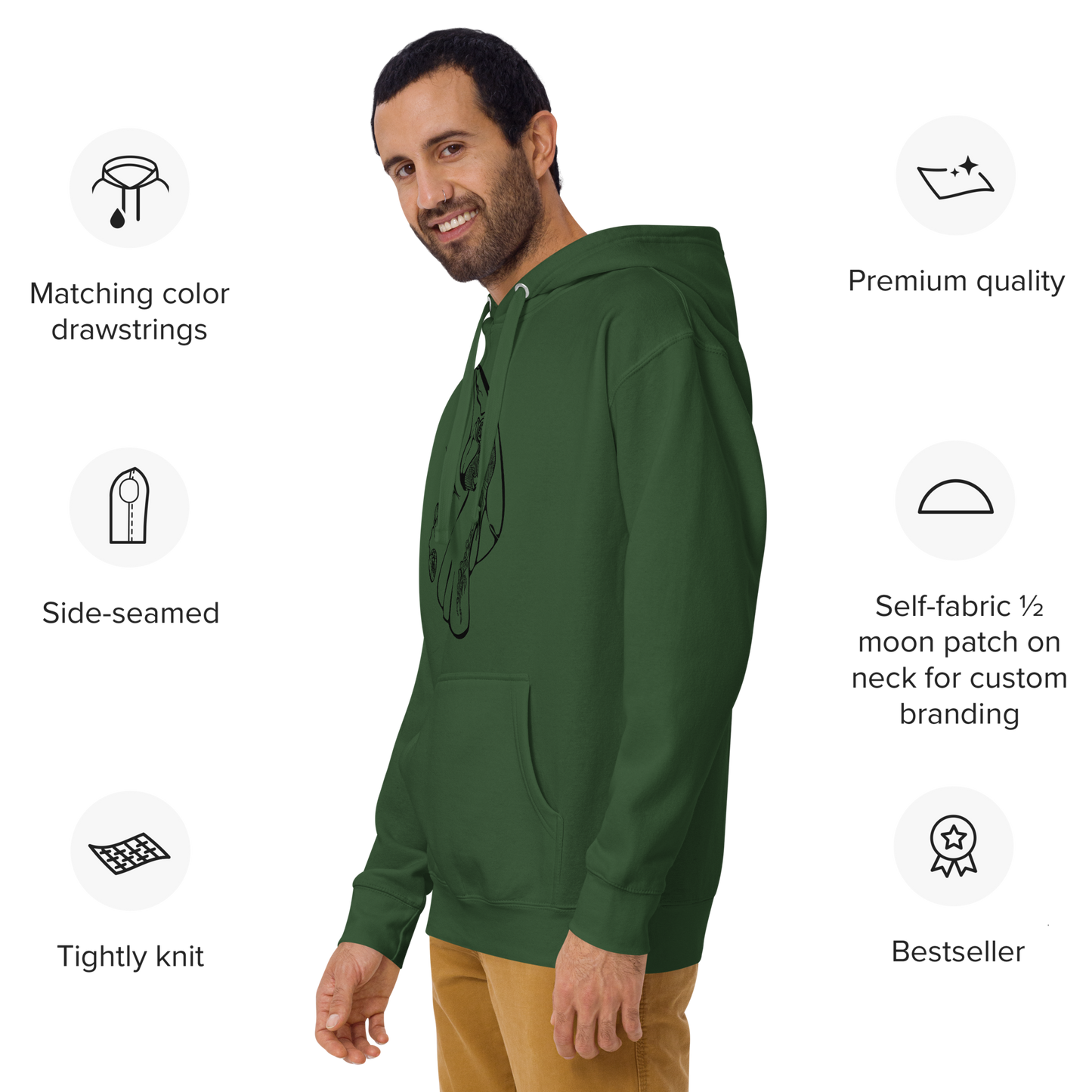 Esselwine Colos II. Unisex Hoodie
