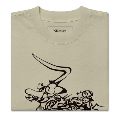 Hiddyia III. Oversized Faded T-Shirt