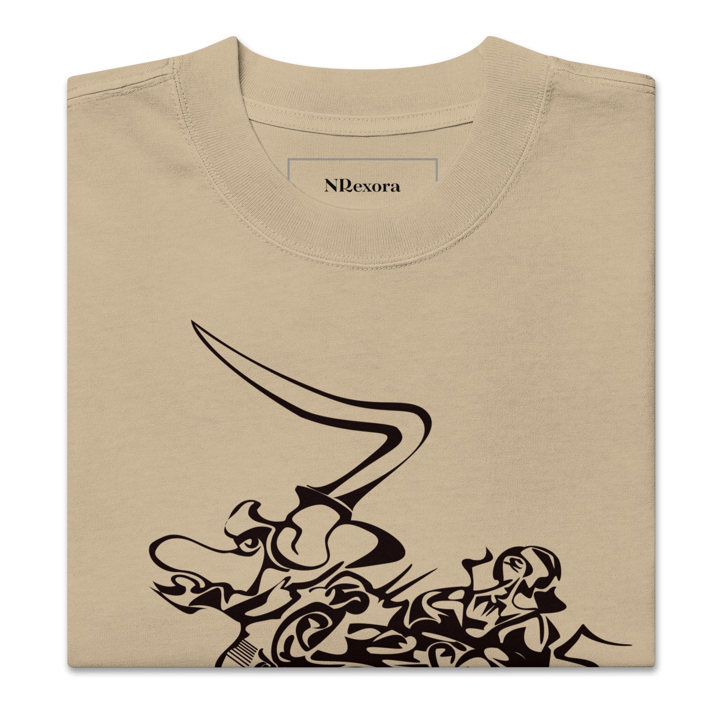 Hiddyia III. Oversized Faded T-Shirt