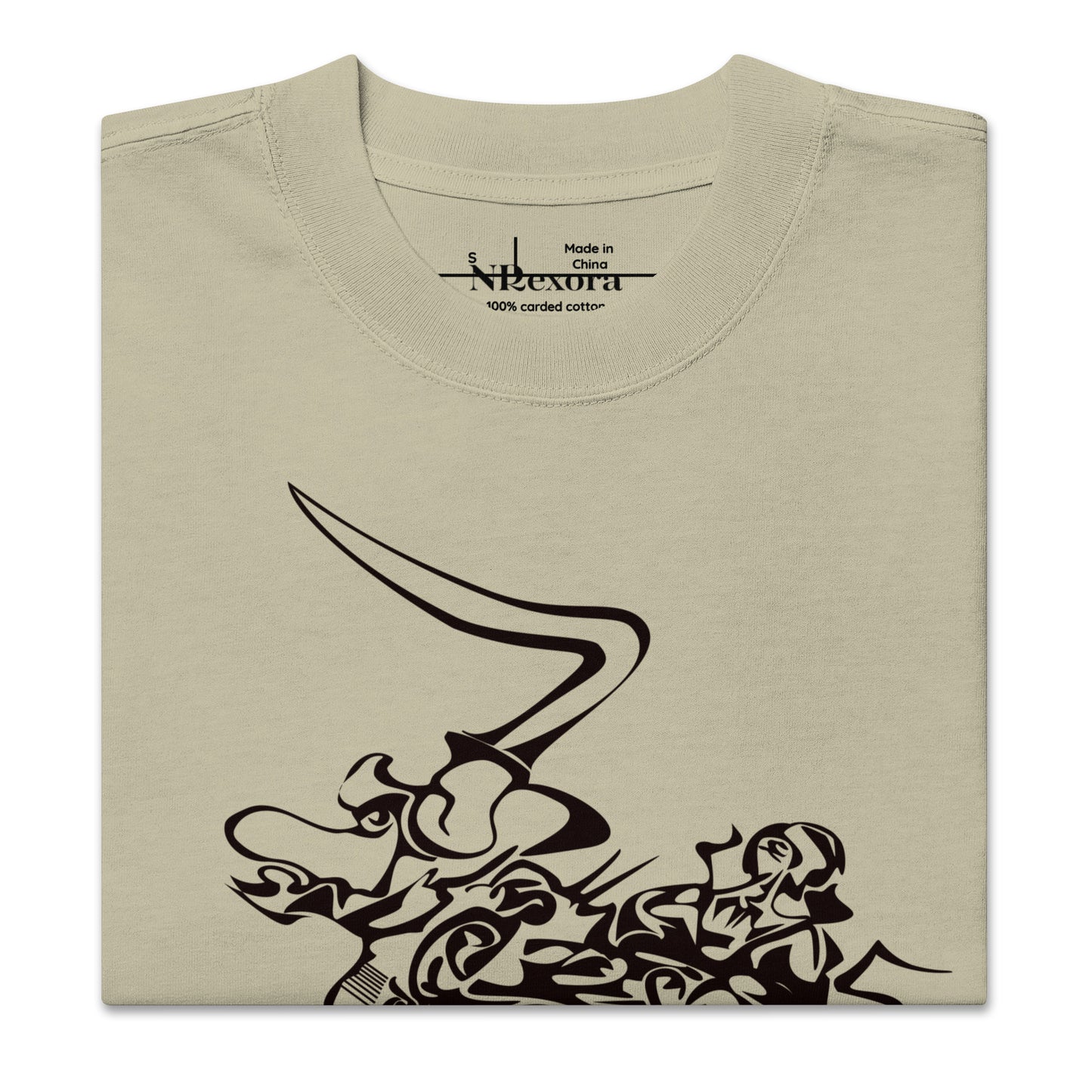 Hiddyia Oversized Faded T-Shirt