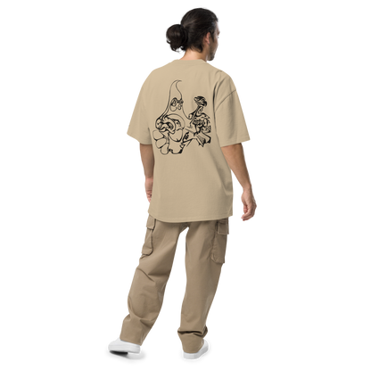 Groyzer Oversized Faded T-Shirt