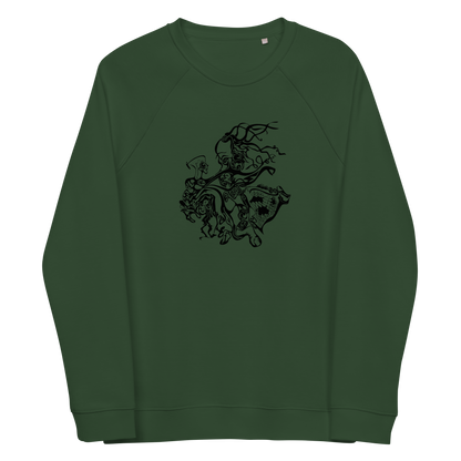 Raxodon & Orial IV. Organic Raglan Sweatshirt